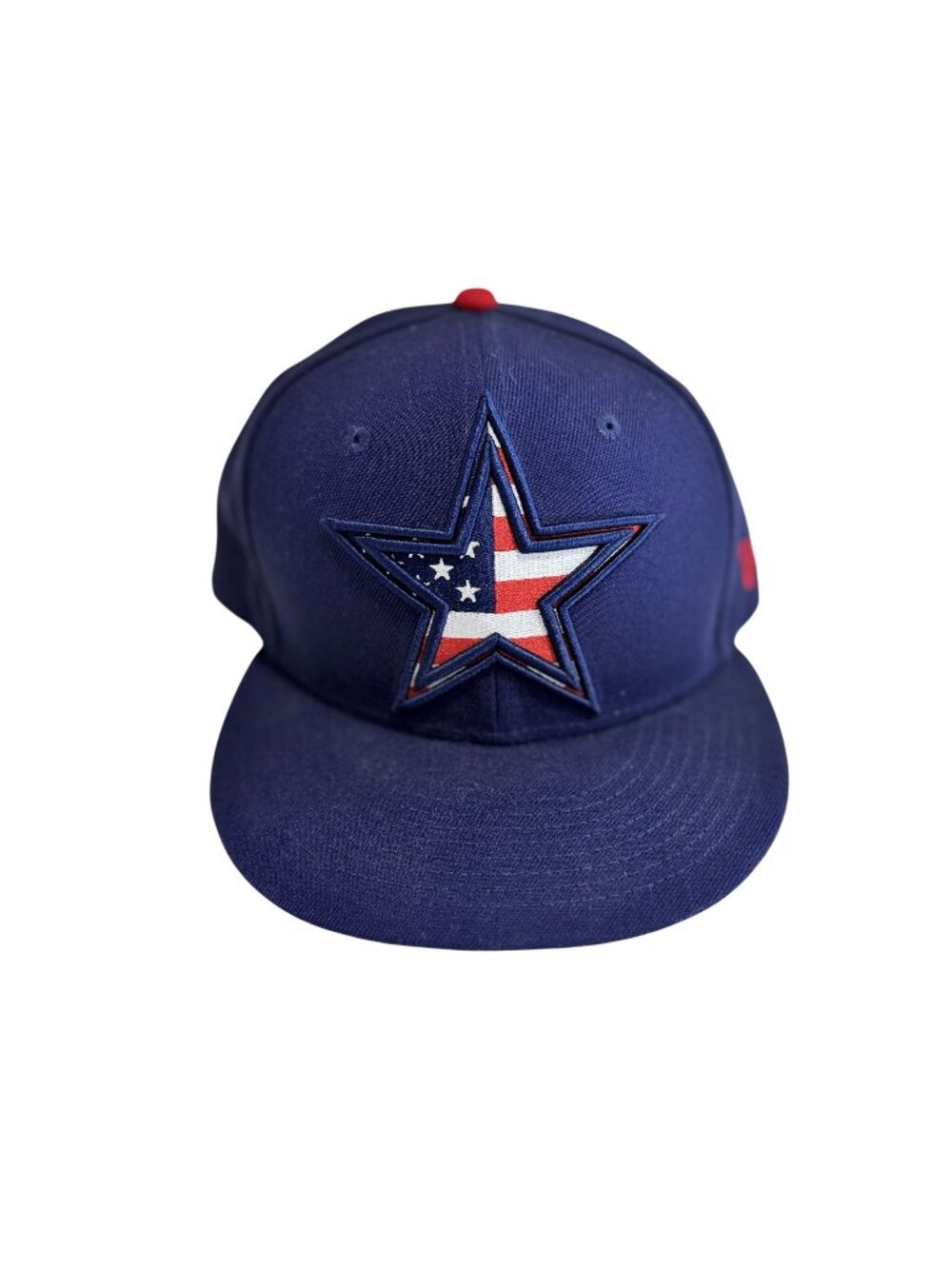 NFL New Era 9Fifty Snapback Hat Blue Star & USA Flag Patch Adjustable Cap Dallas